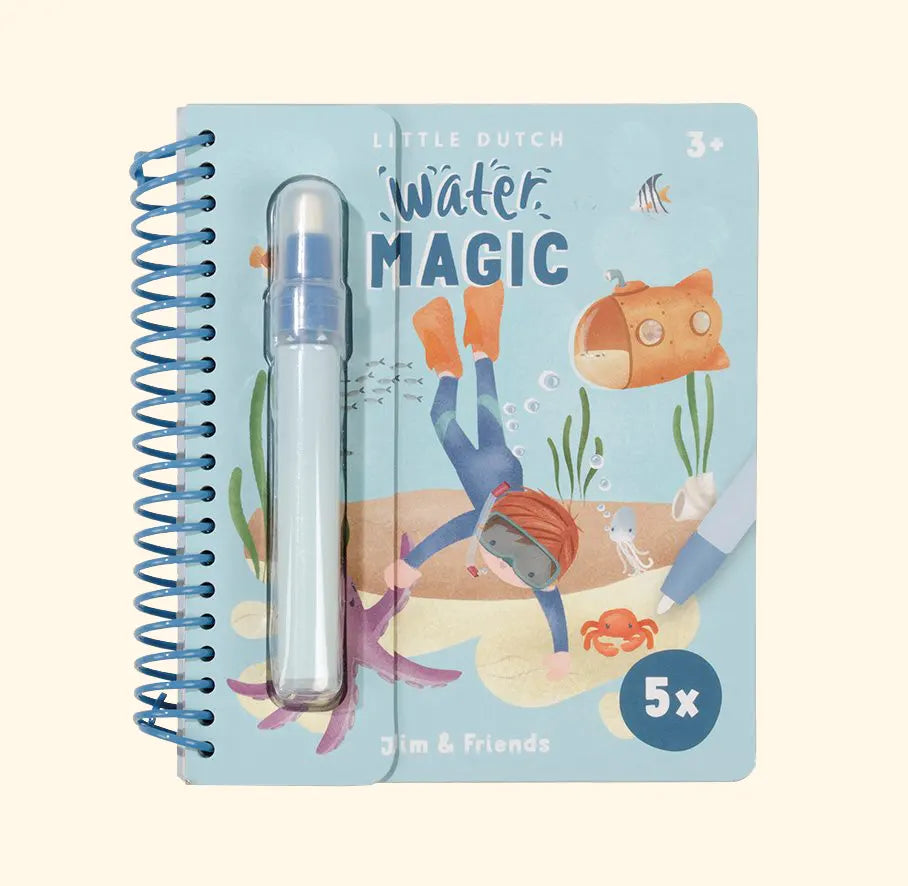 Water Magic Reveal Book - Jim & Friends