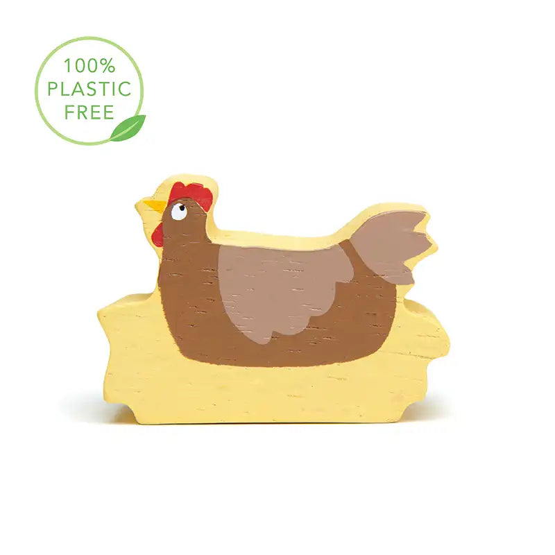 Wooden Farmyard Animals Shelf