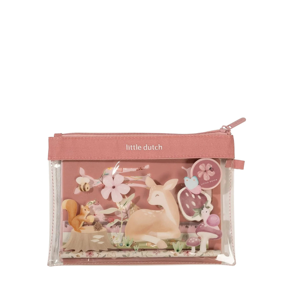 Fairy garden pencil stationary case