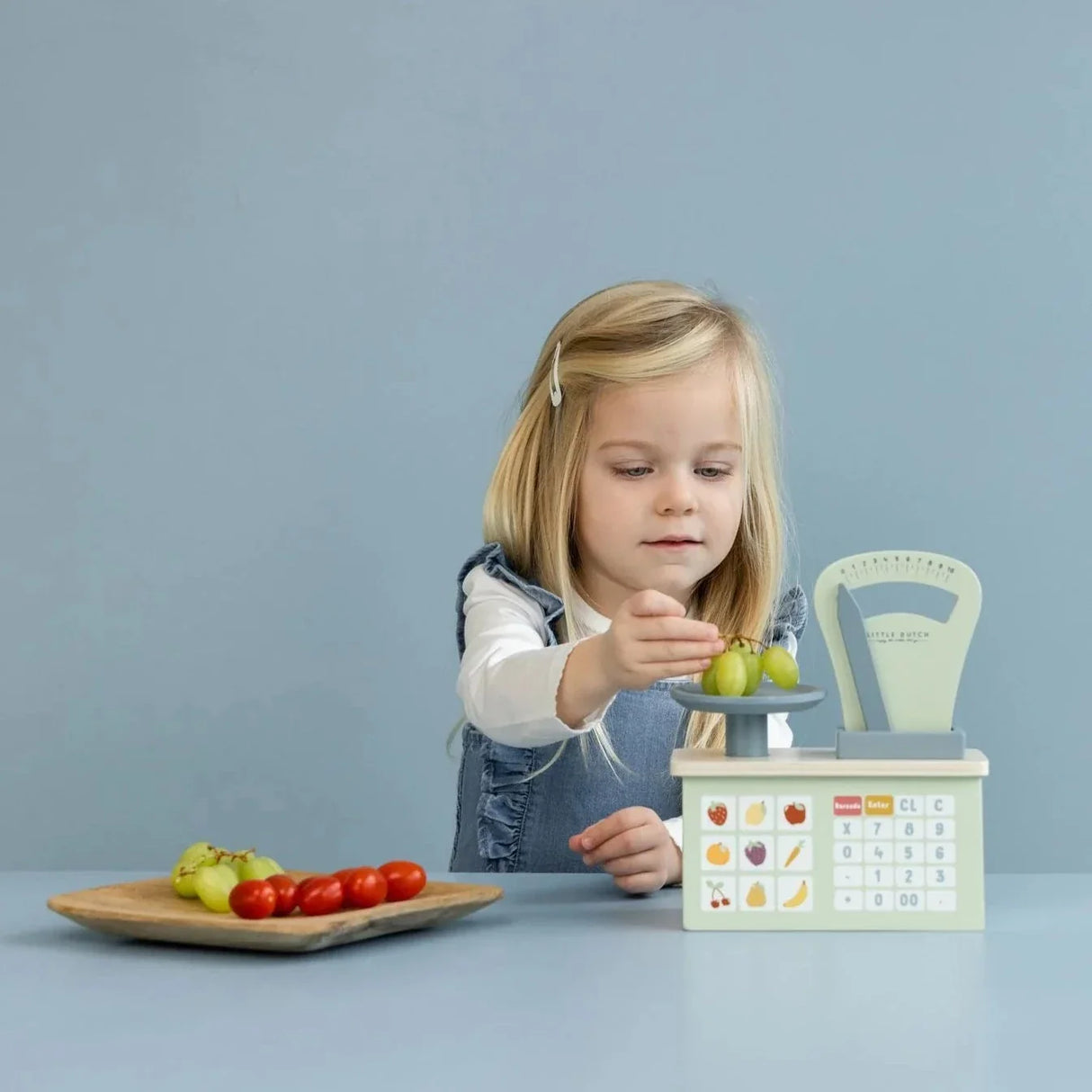 Wooden Weighing Scale Toy