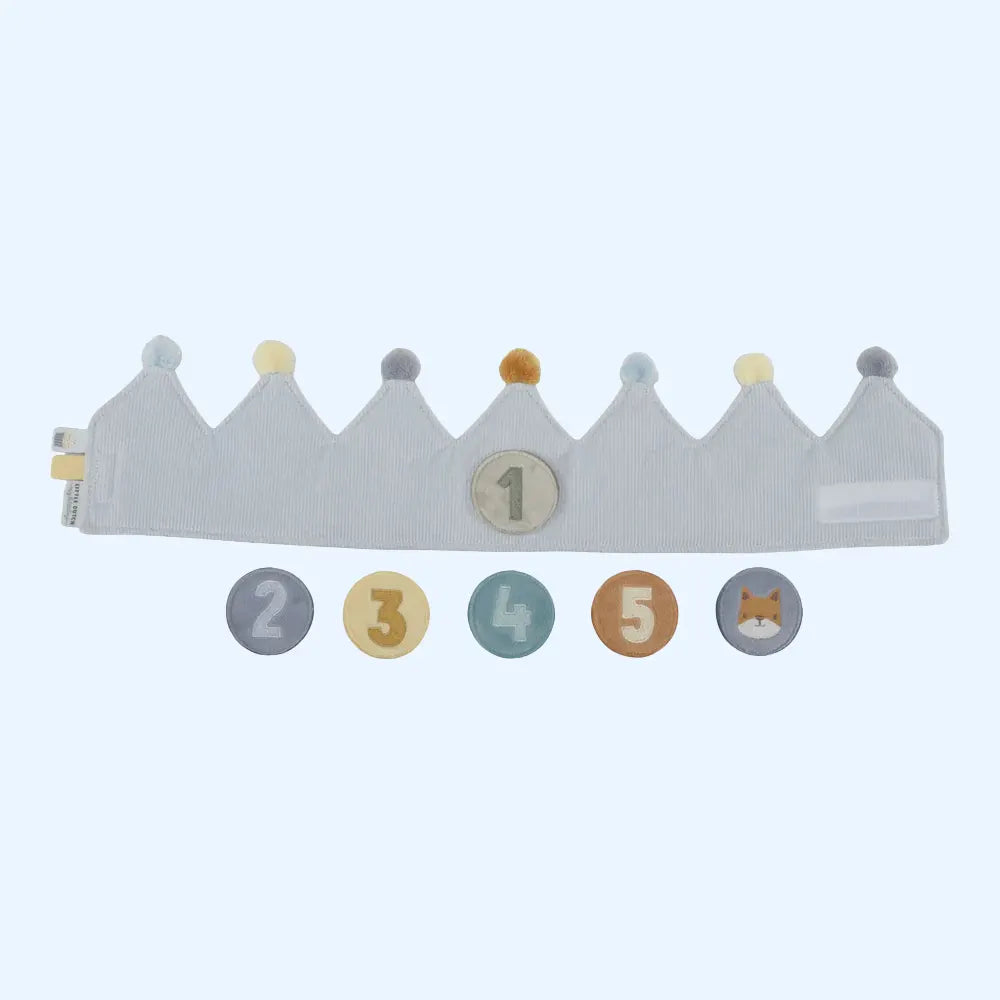 Birthday Cake and Crown Blue Bundle