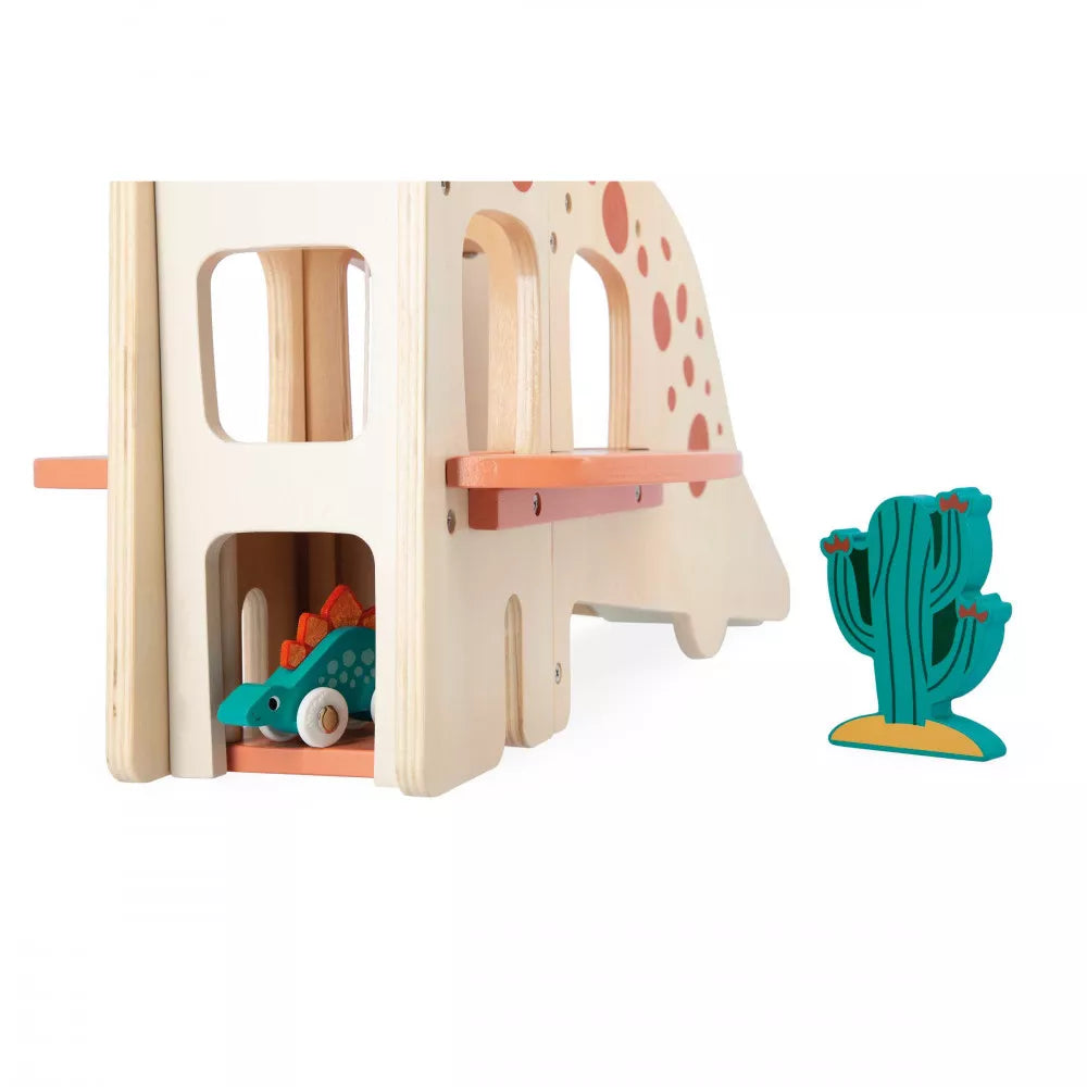Dinosaur Wooden Play Garage