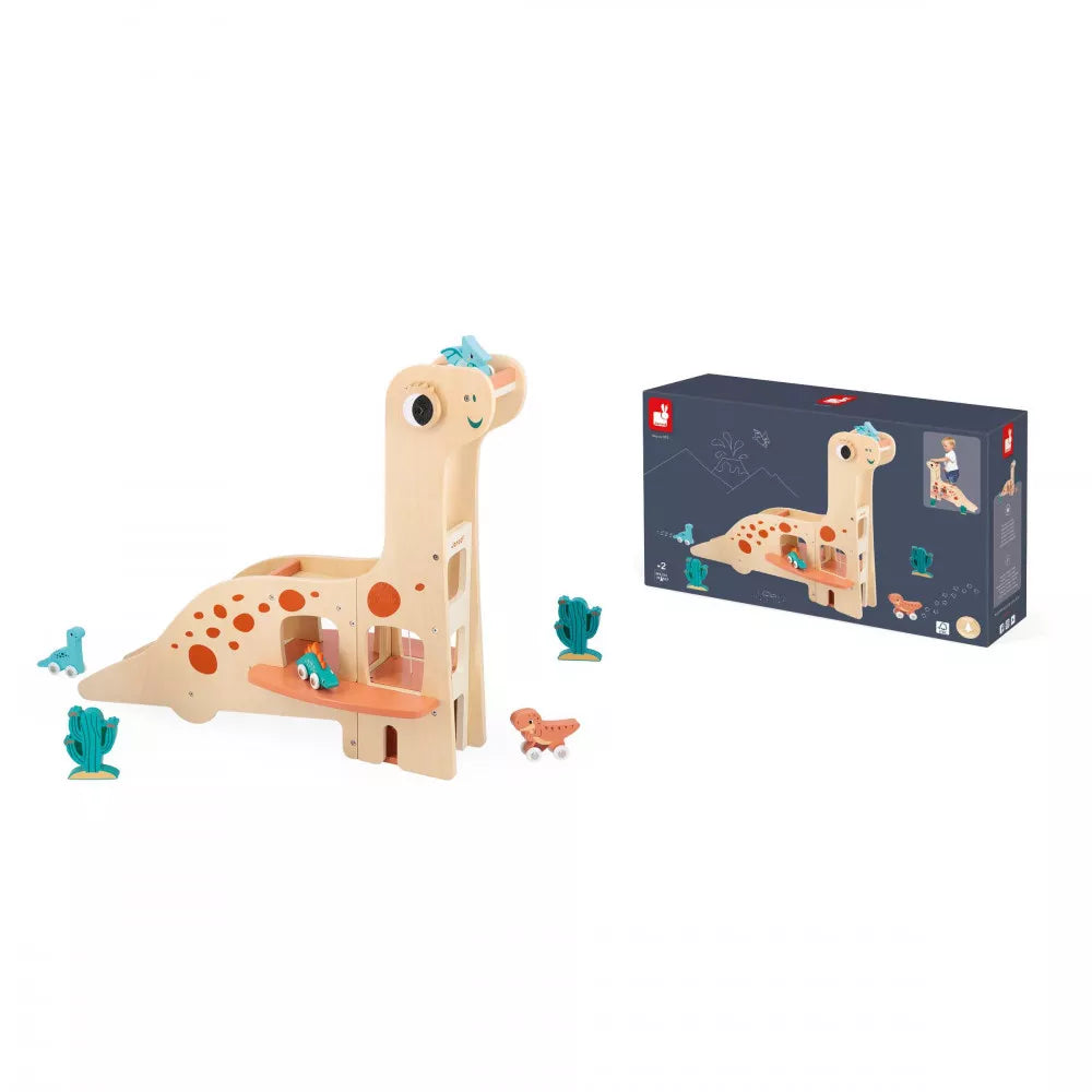 Dinosaur Wooden Play Garage
