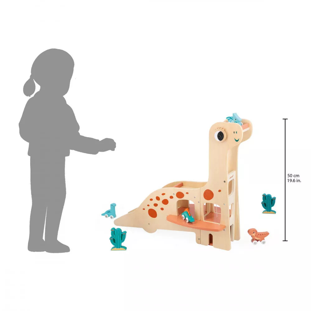 Dinosaur Wooden Play Garage