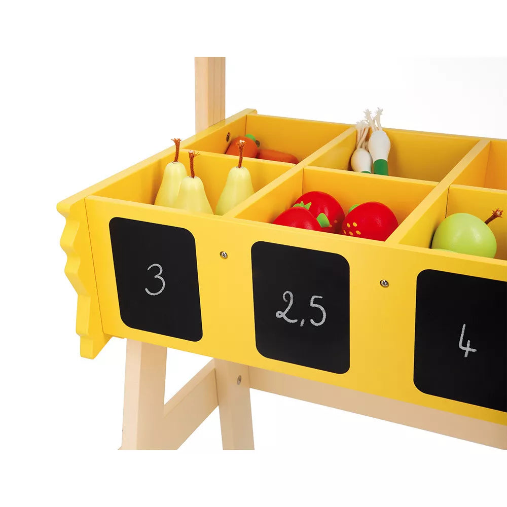 Wooden Food Market Stall