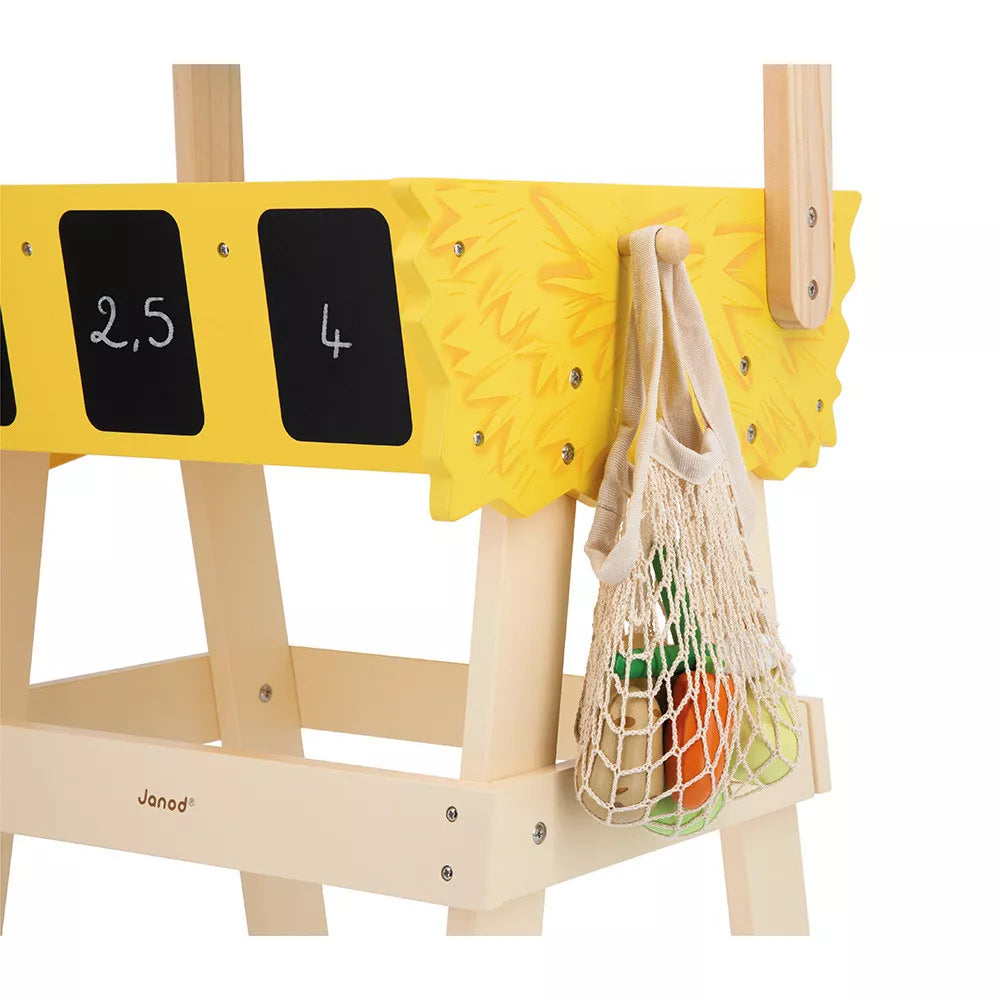 Wooden Food Market Stall