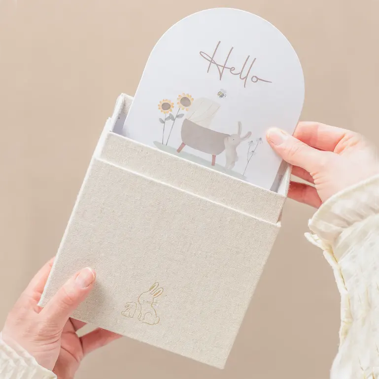 Baby Milestone Cards Baby Bunny