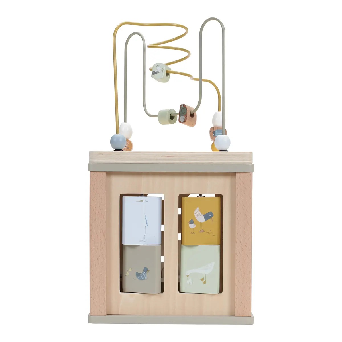 Wooden Activity Cube Little Goose