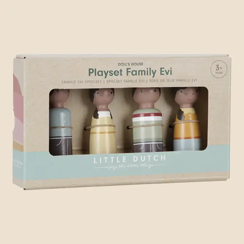 Doll's House Family Peg Doll Set - Evi