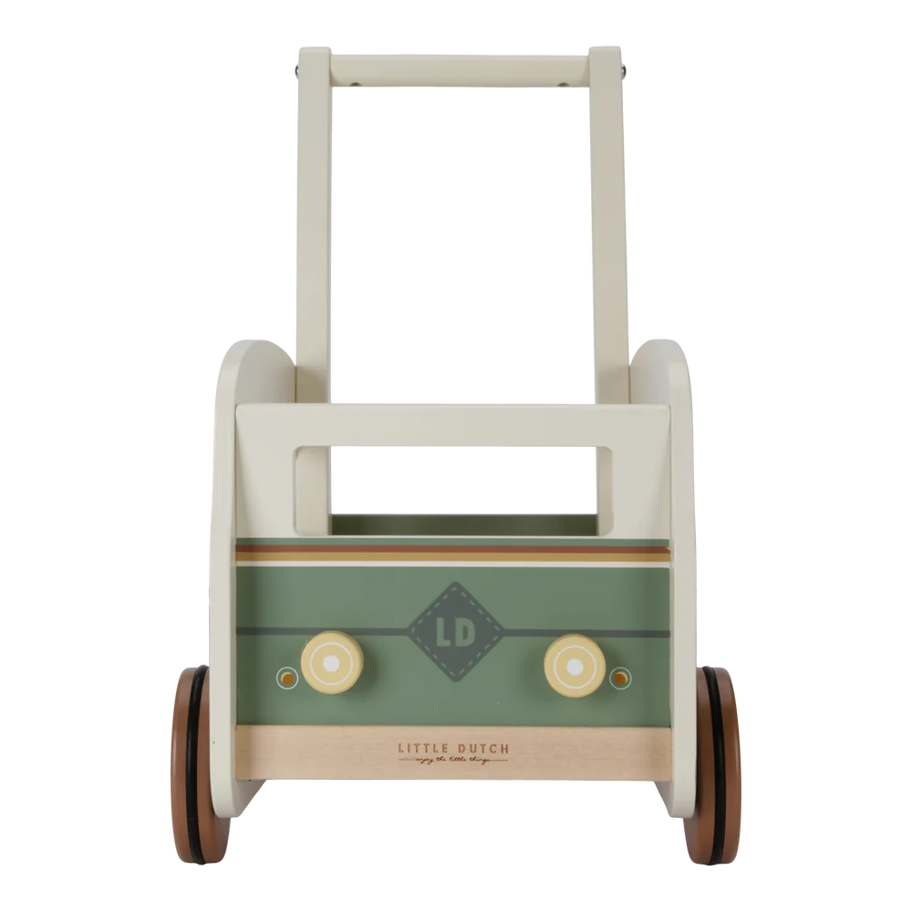 Wooden Vintage Walker Wagon