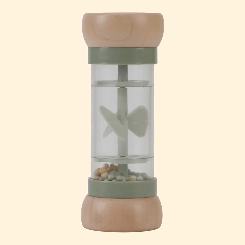 Sensory Baby Rain Rattle - Little Farm