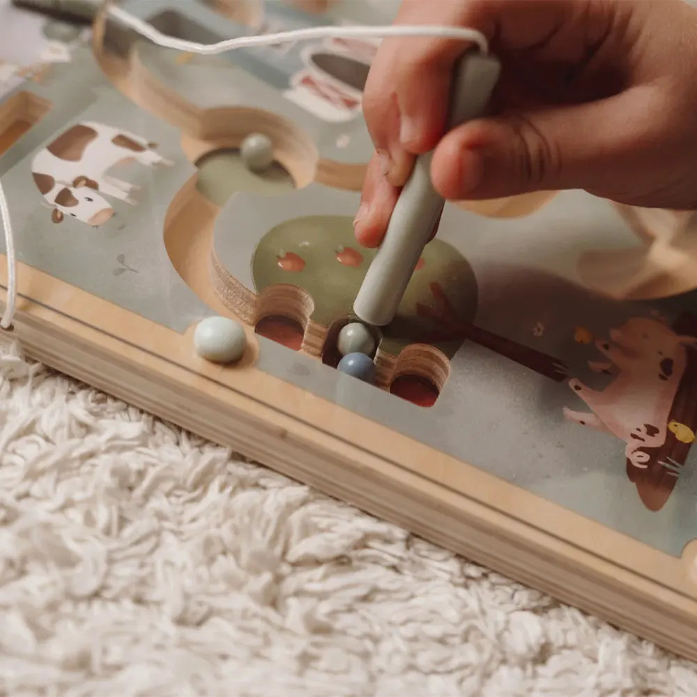 Little Farm Magnetic Labyrinth Activity Game