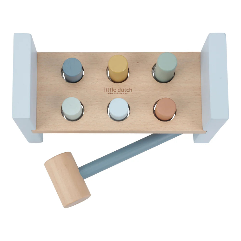 Forest Friends Wooden Hammer Pounding Bench