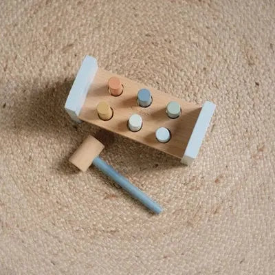 Forest Friends Wooden Hammer Pounding Bench