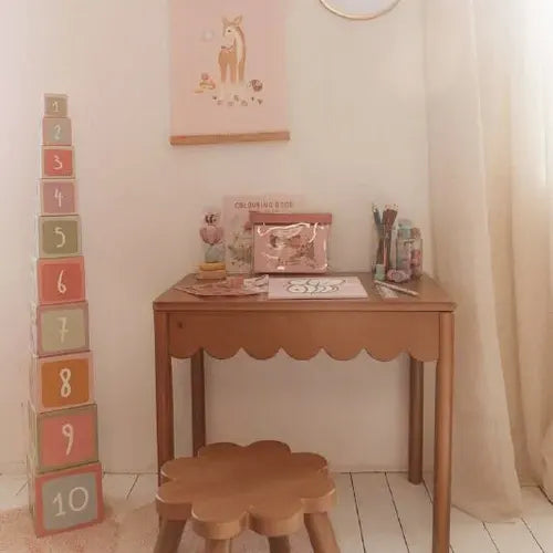 Fairy Garden Building Cube Blocks Cardboard