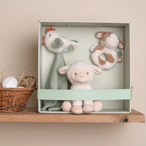 Little Farm Baby Comforter Gift Box