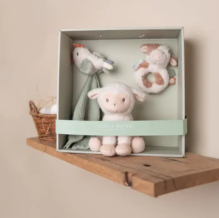 Little Farm Baby Comforter Gift Box