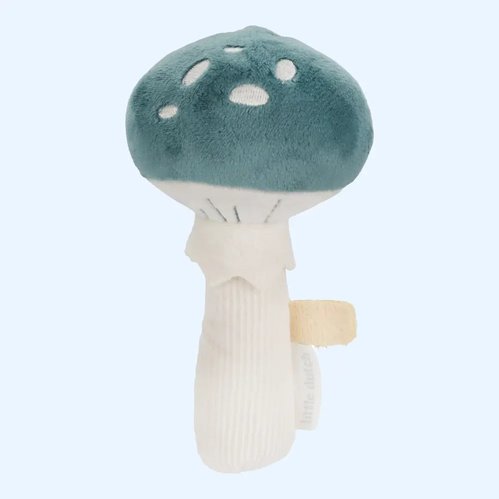 Forest Friends Soft & Sensory Baby Rattle Mushroom