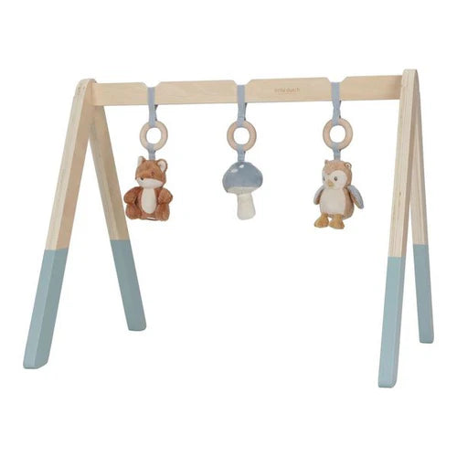 Forest Friends Wooden Play Activity Baby Gym (Excludes Mat)