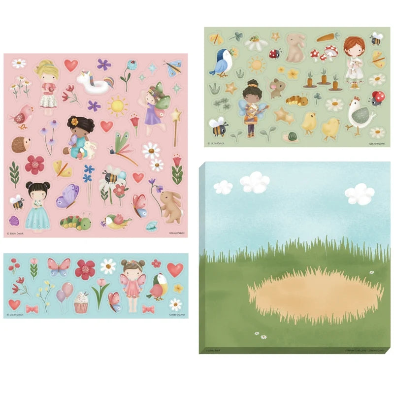 Stickers Playset - Rosa and Friends