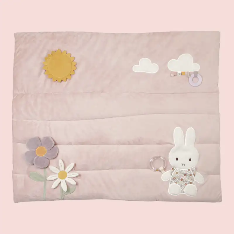 Miffy Playpen Mat Vintage Little Flowers