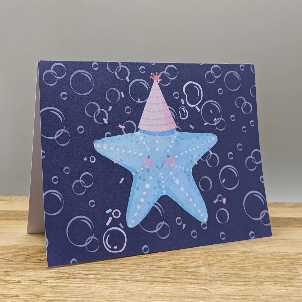 Starfish Greeting Card by Vik