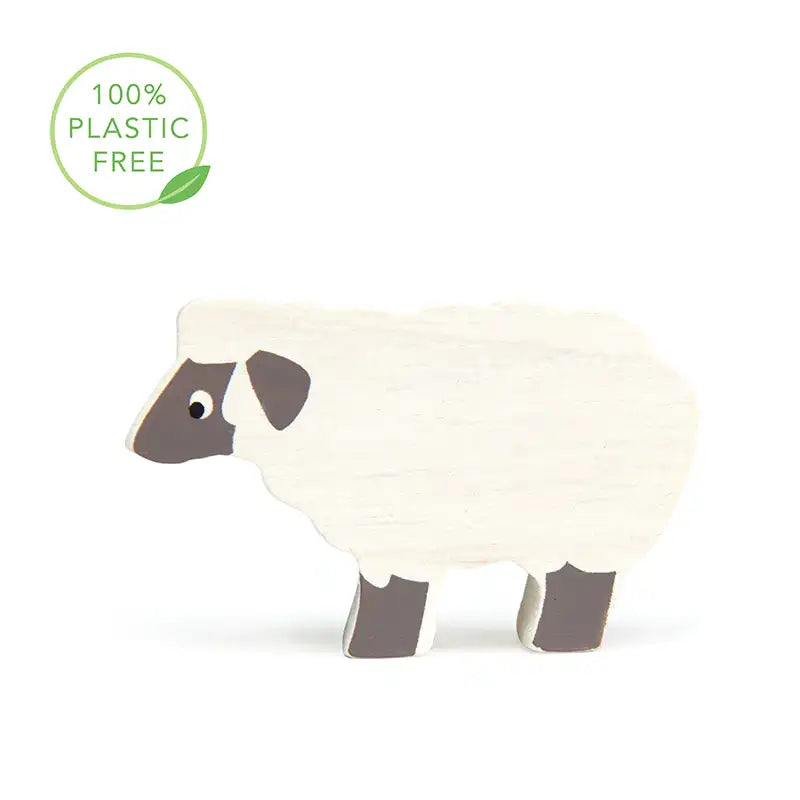 Wooden Farmyard Animals Shelf