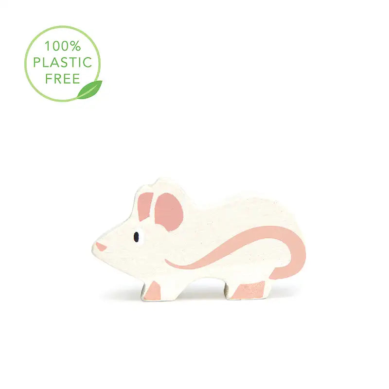 Wooden Farmyard Animals Shelf