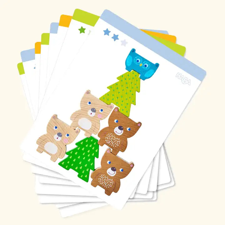 Wooden Stacking Toy Forest Animals