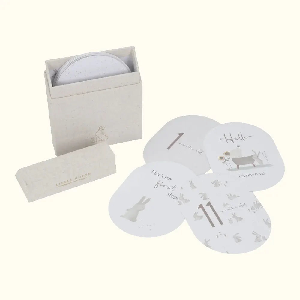 Baby Milestone Cards Baby Bunny