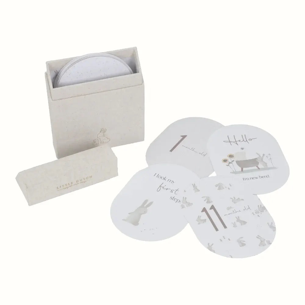 Baby Milestone Cards Baby Bunny