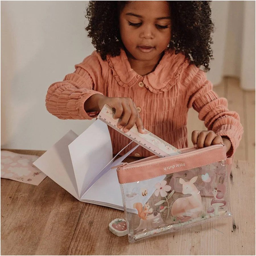 Fairy garden pencil stationary case