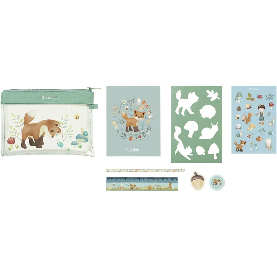 Forest Friends pencil stationary case