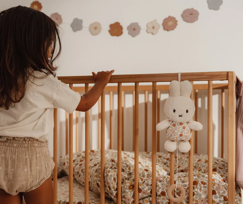 Miffy Vintage Little Flowers Music Box