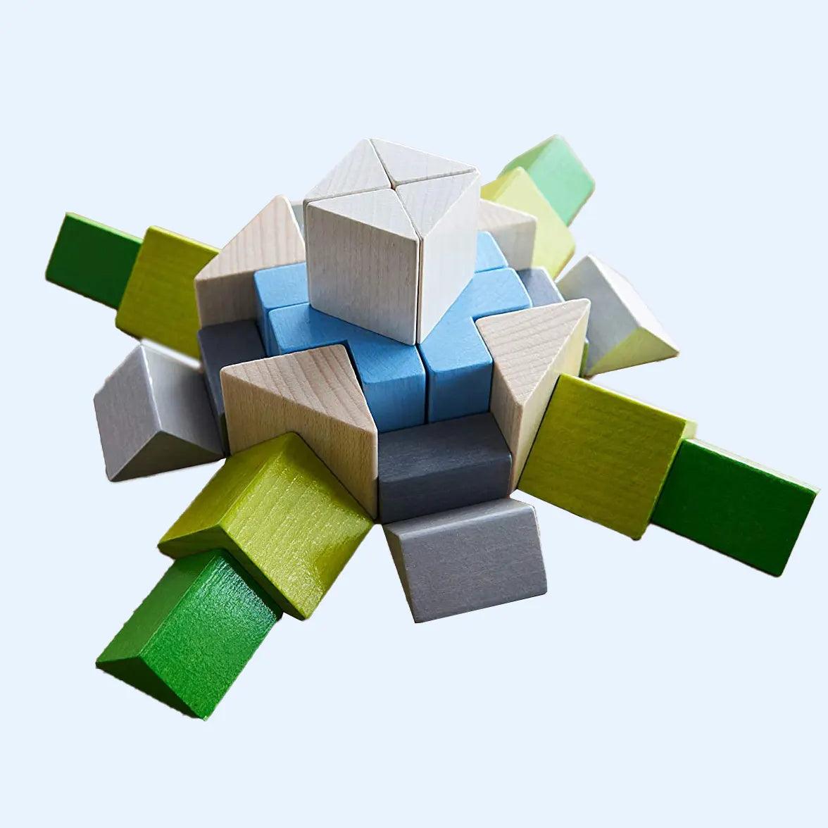 3D Wooden Block Mosaic Arranging Game - Zidar Kid