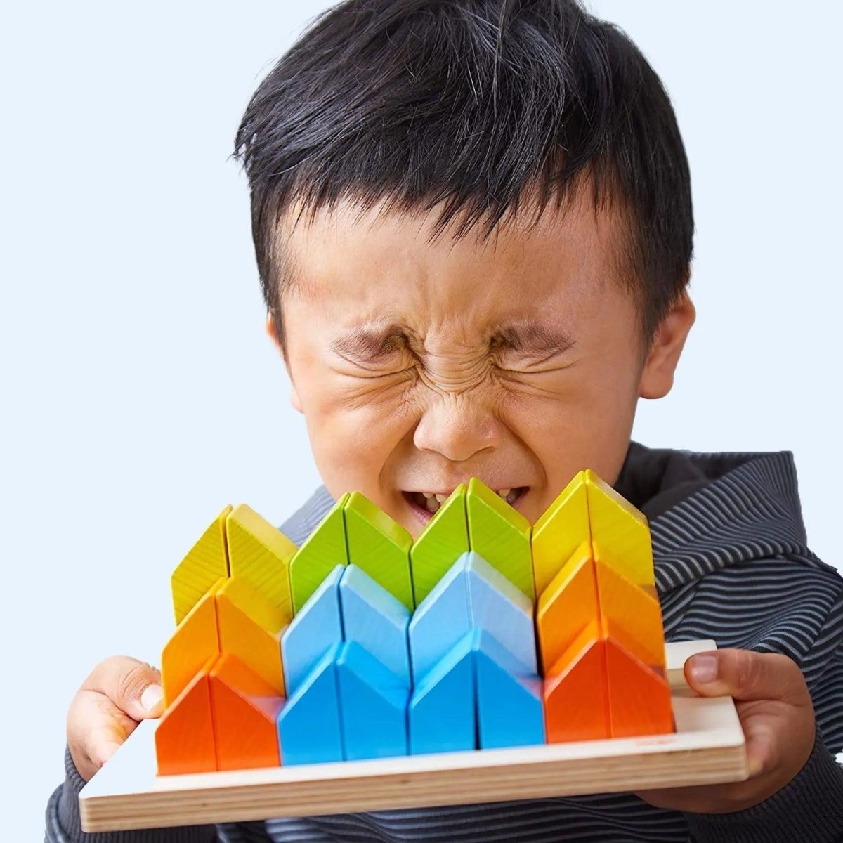 3D Wooden Blocks Arranging & Sorting Game - Zidar Kid