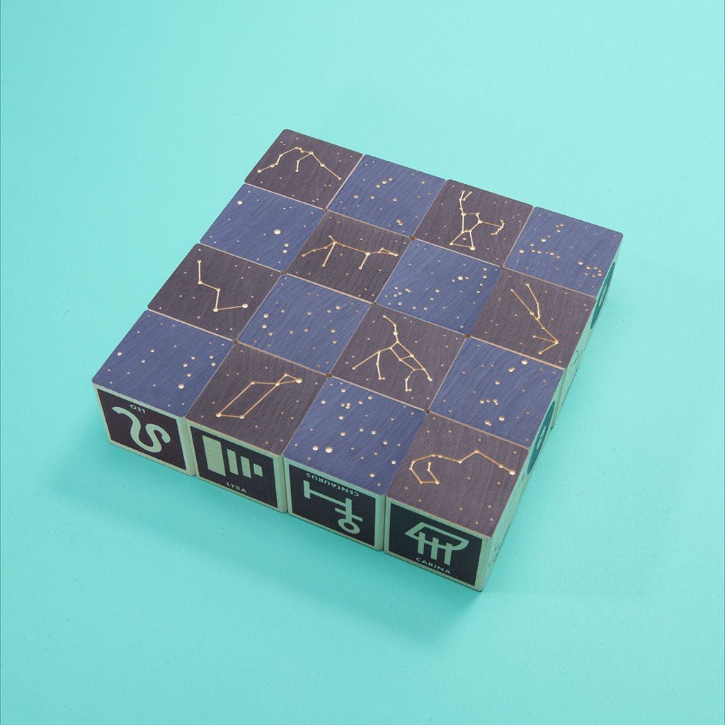Constellation Wooden Blocks - Zidar Kid