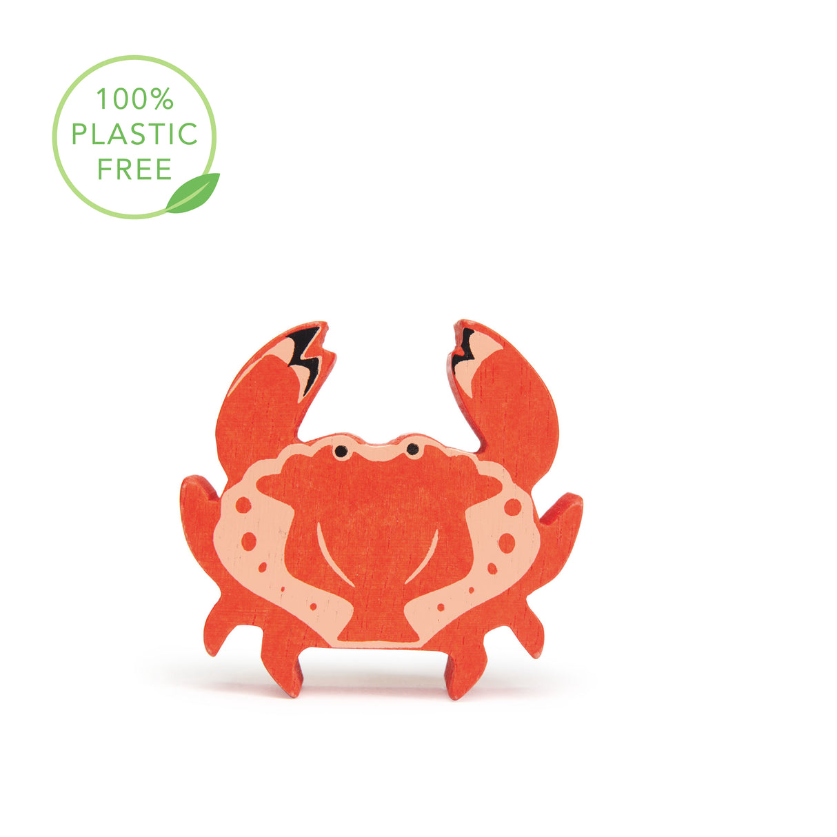 Wooden Coastal Animal - Sea Crab