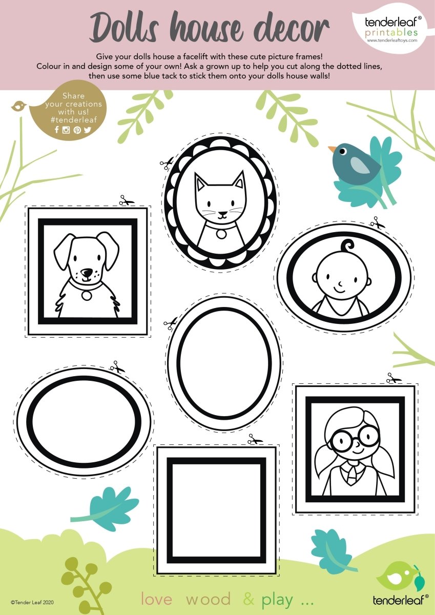 Dolls House Wall Décor - Zidar Kid