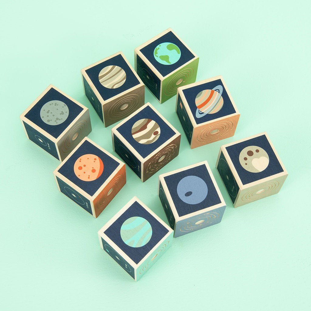 Planet Wooden Blocks - Zidar Kid