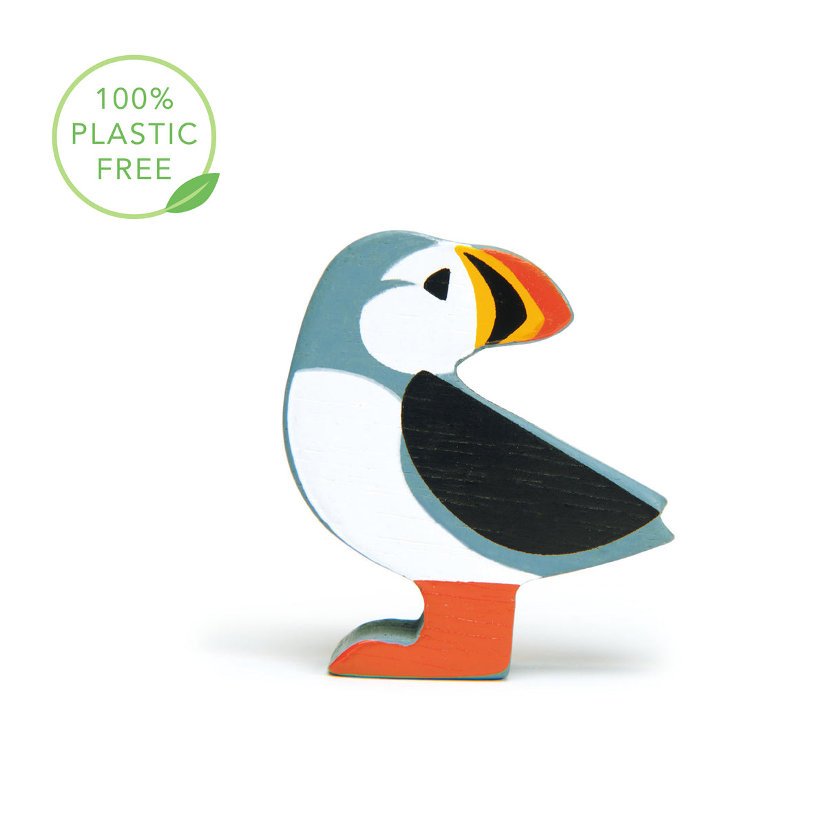 Wooden Coastal Animal - Sea Puffin