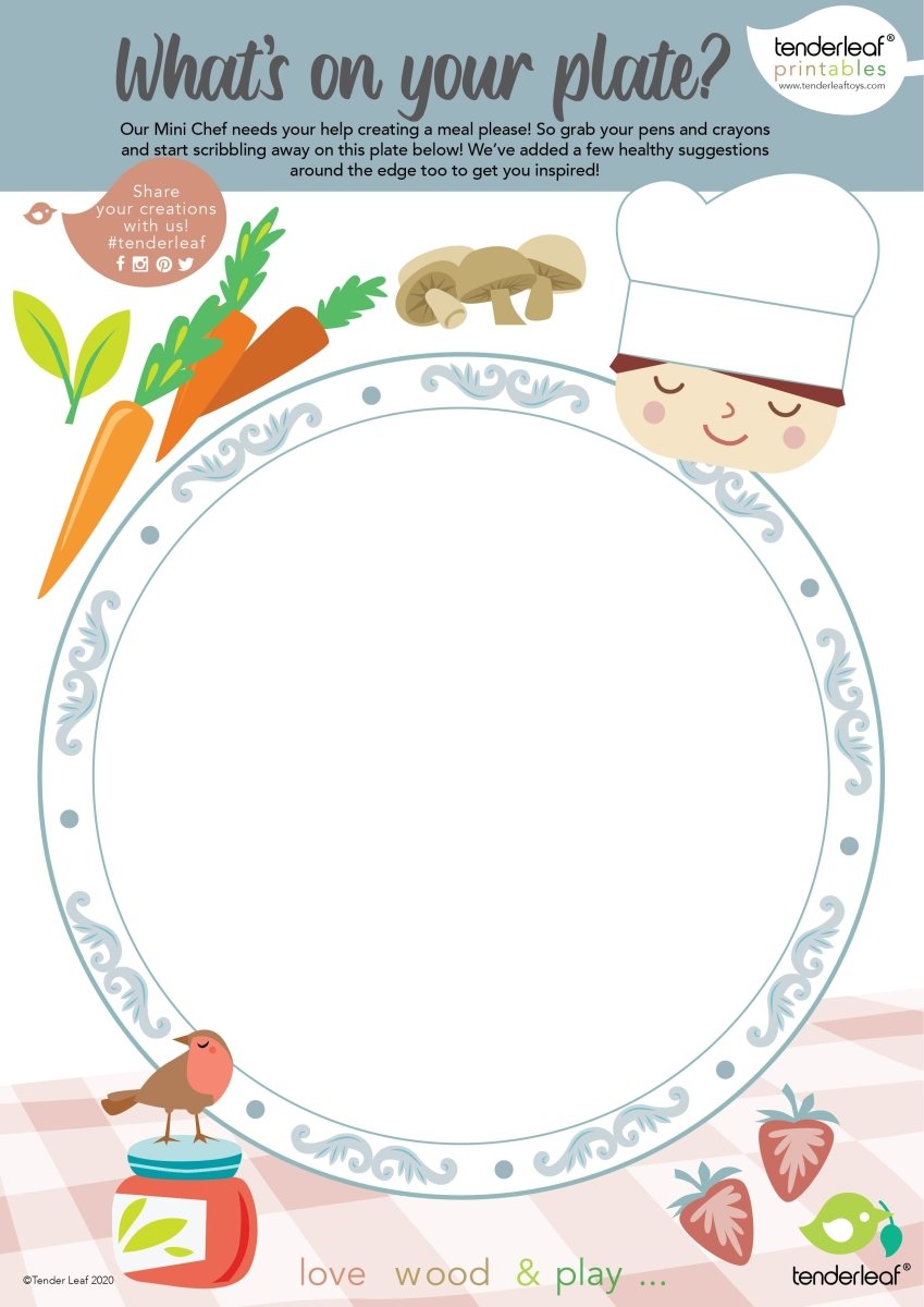 Wooden Mini Chef Chopping Board - Zidar Kid