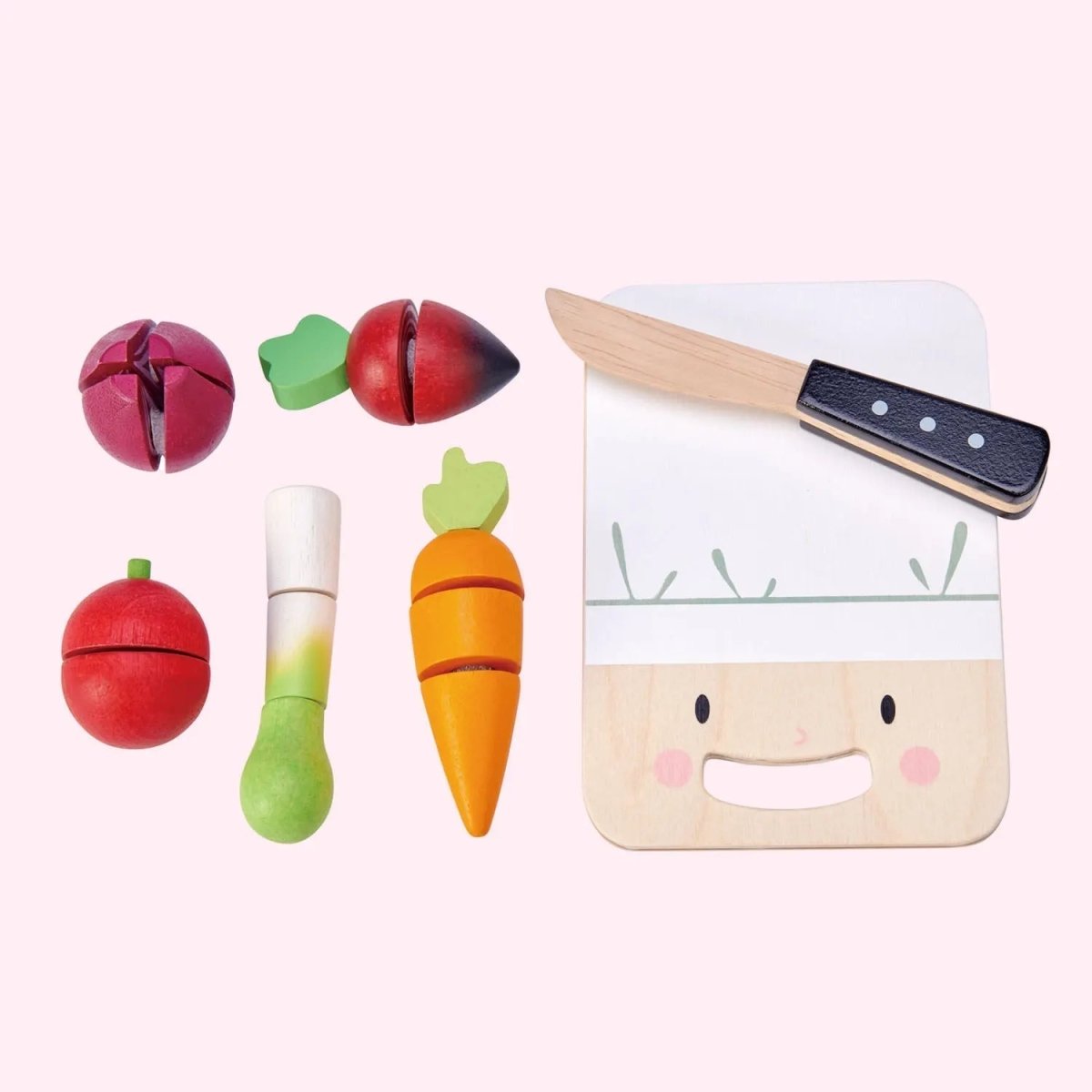 Wooden Mini Chef Chopping Board - Zidar Kid