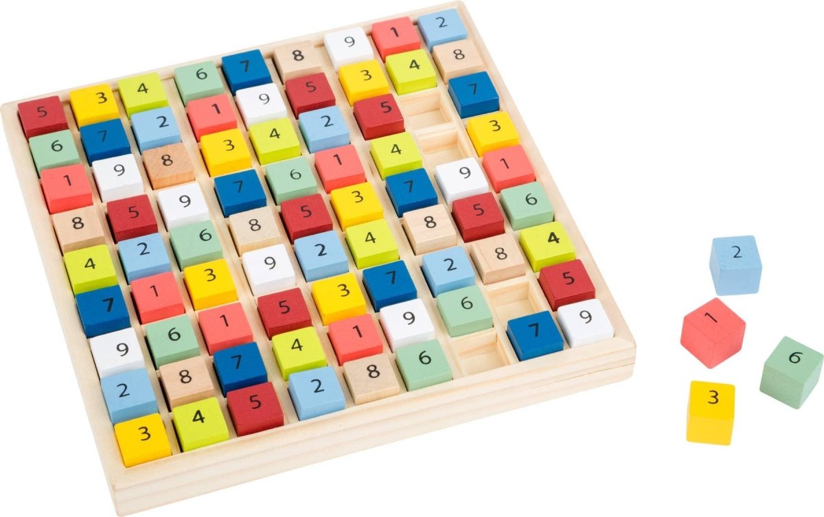 Wooden Montessori Sudako Board - Zidar Kid