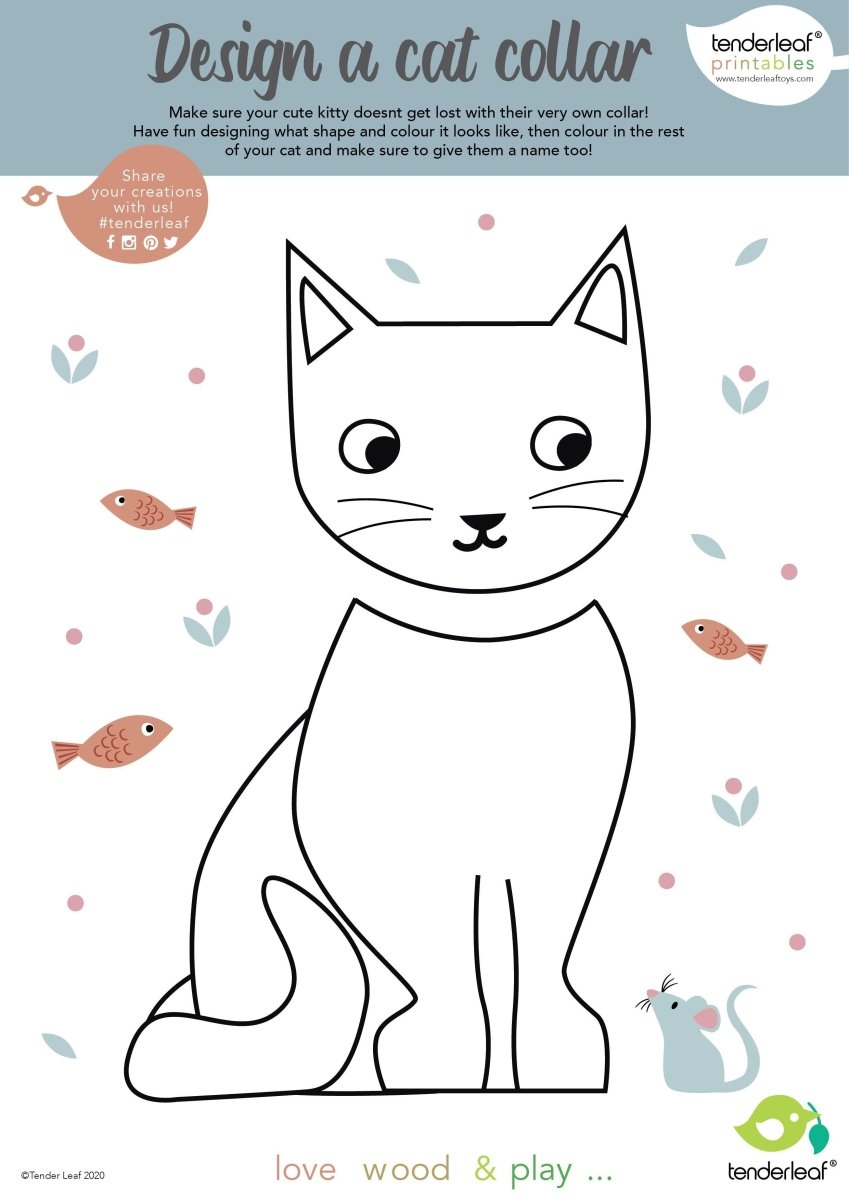 Wooden Pet Cats Set - Zidar Kid