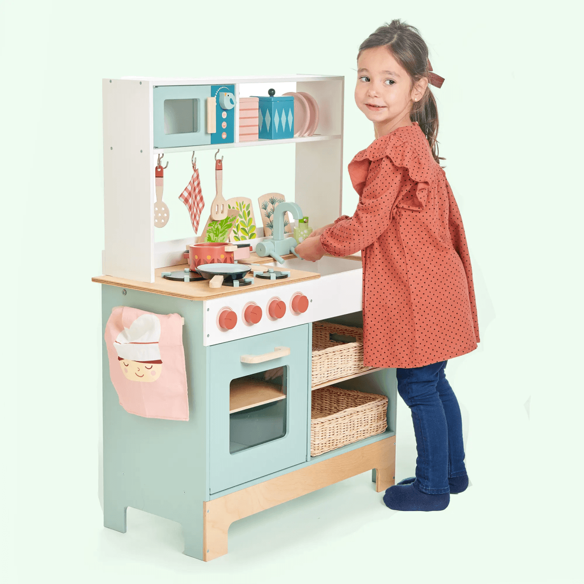 Wooden Pretend Kitchen Range - Zidar Kid