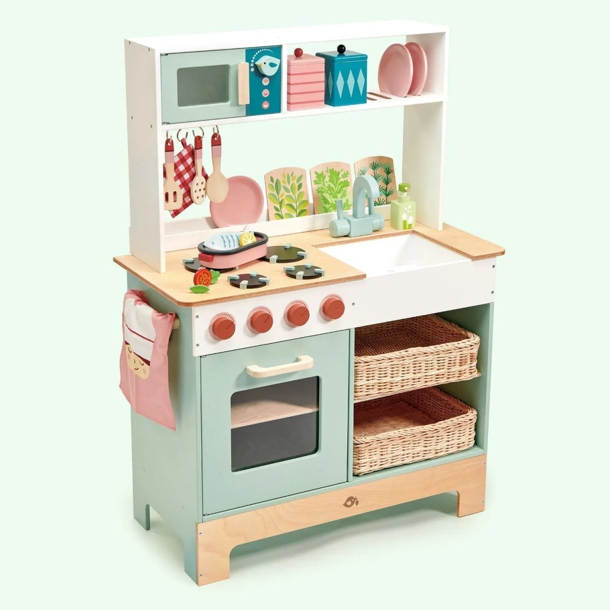 Wooden Pretend Kitchen Range - Zidar Kid