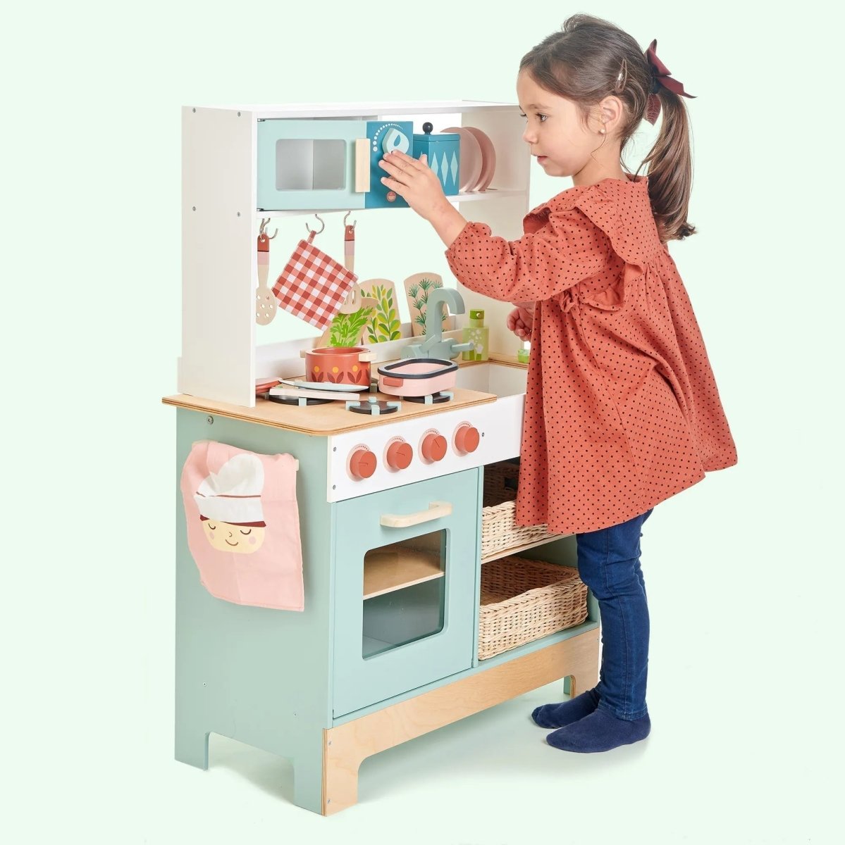 Wooden Pretend Kitchen Range - Zidar Kid