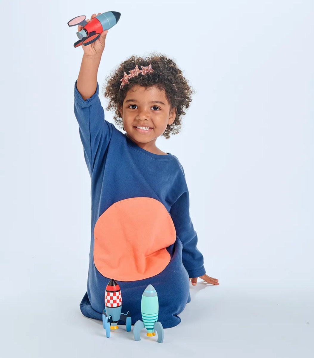 Wooden Rocket Construction Set - Zidar Kid