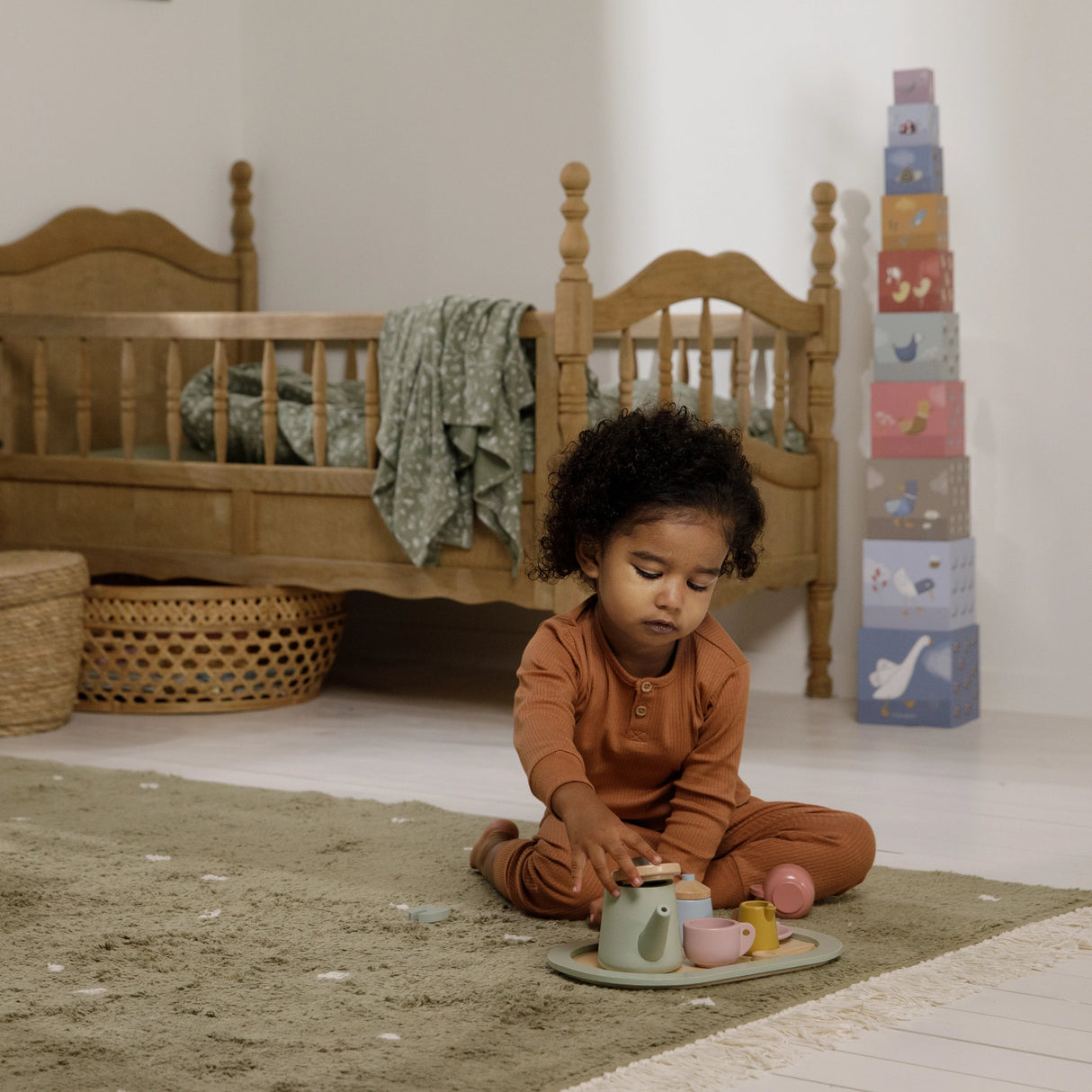 Wooden Tea Service Set - Zidar Kid